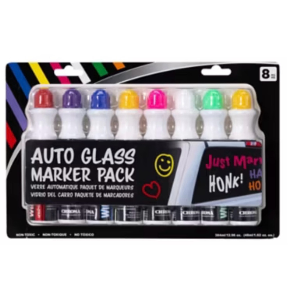 Chromat Auto Glass Marker Pack - Multicolor